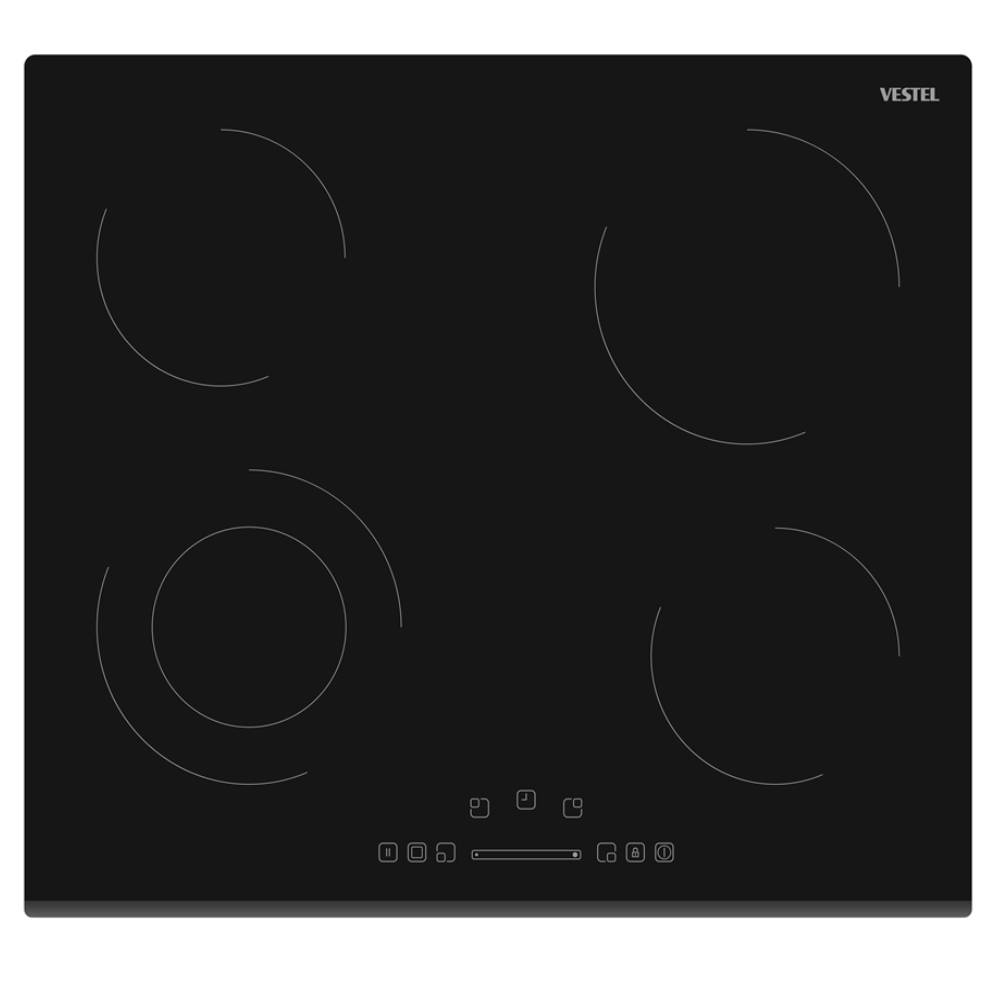 Vestel AO-6370 S 60 cm 4 Gözü Elektrikli Ankastre Ocak