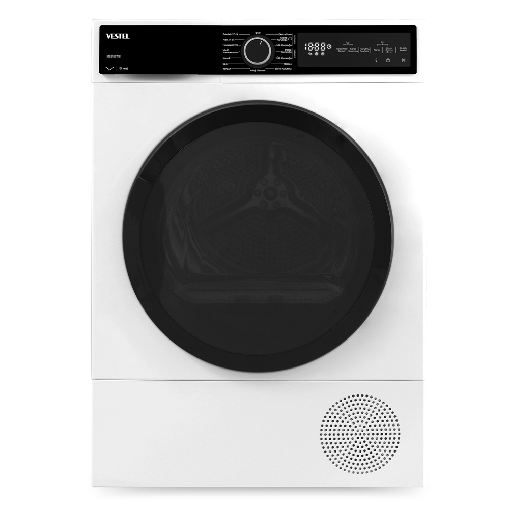 Vestel KM 87202 WIFI 8 Kg Kurutma Makinesi