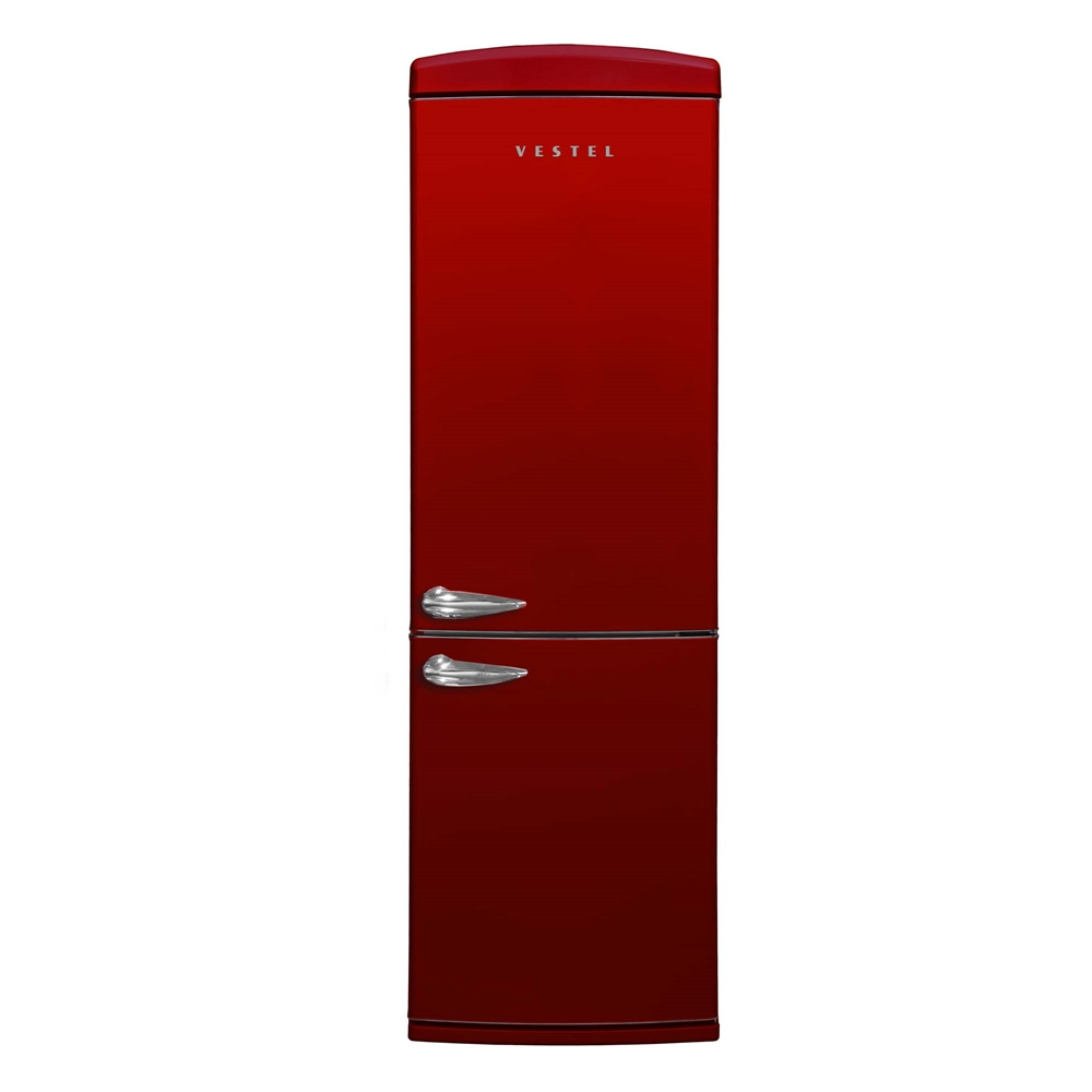 Vestel RETRO NFK37201 Kırmızı 330 Lt No-Frost Buzdolabı